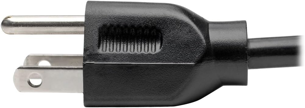 Tripp Lite Standard Computer Power Cord 10A,18AWG (NEMA 5-15P to IEC-320-C13) 20-ft.(P006-020) Black - Image 5
